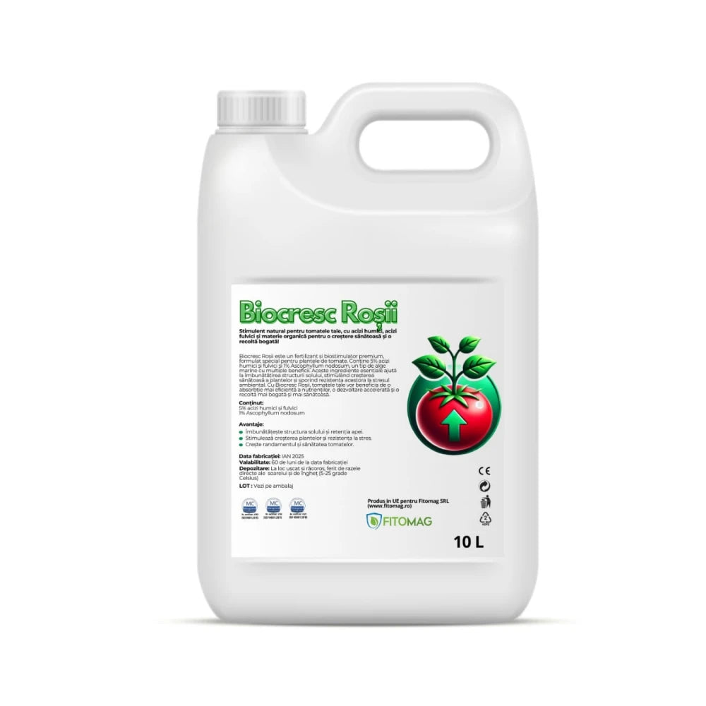 Stimulator de legare si rodire pentru tomate, Biocresc Rosii