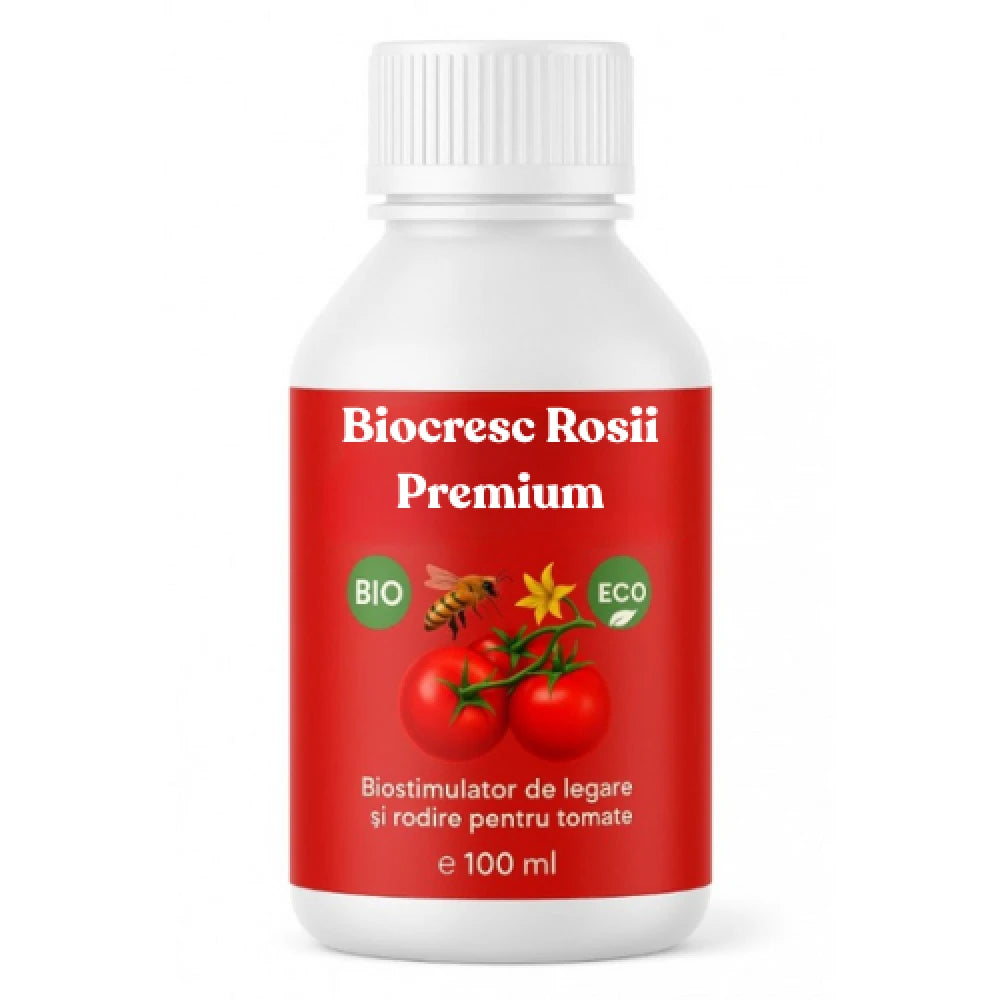 Stimulator de legare si rodire pentru tomate, Biocresc Rosii Premium