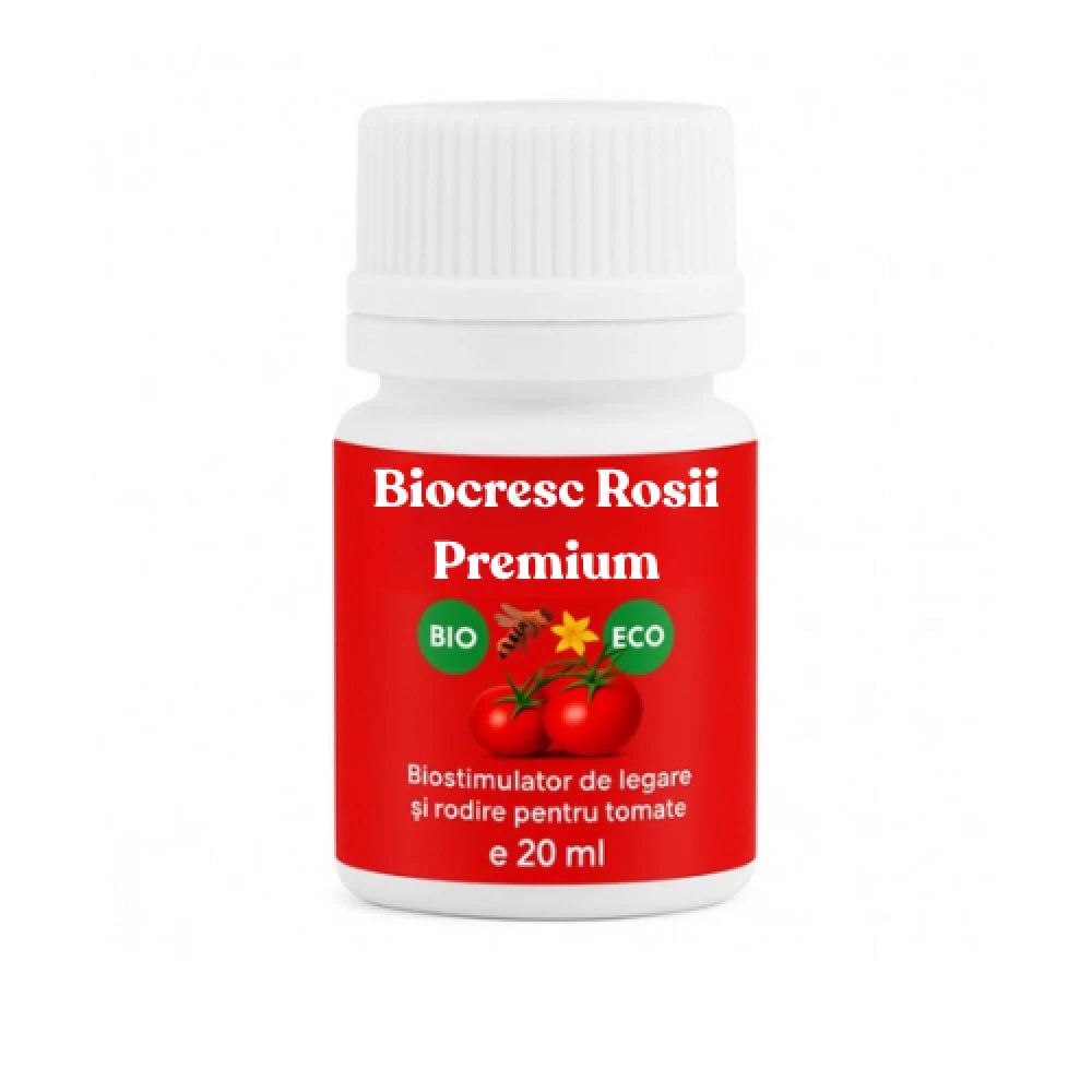 Stimulator de legare si rodire pentru tomate, Biocresc Rosii Premium