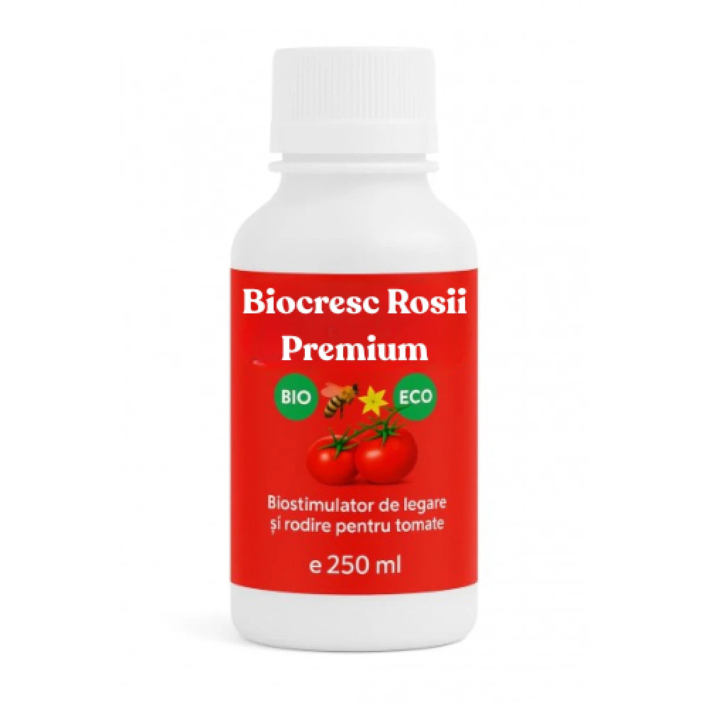 Stimulator de legare si rodire pentru tomate, Biocresc Rosii Premium