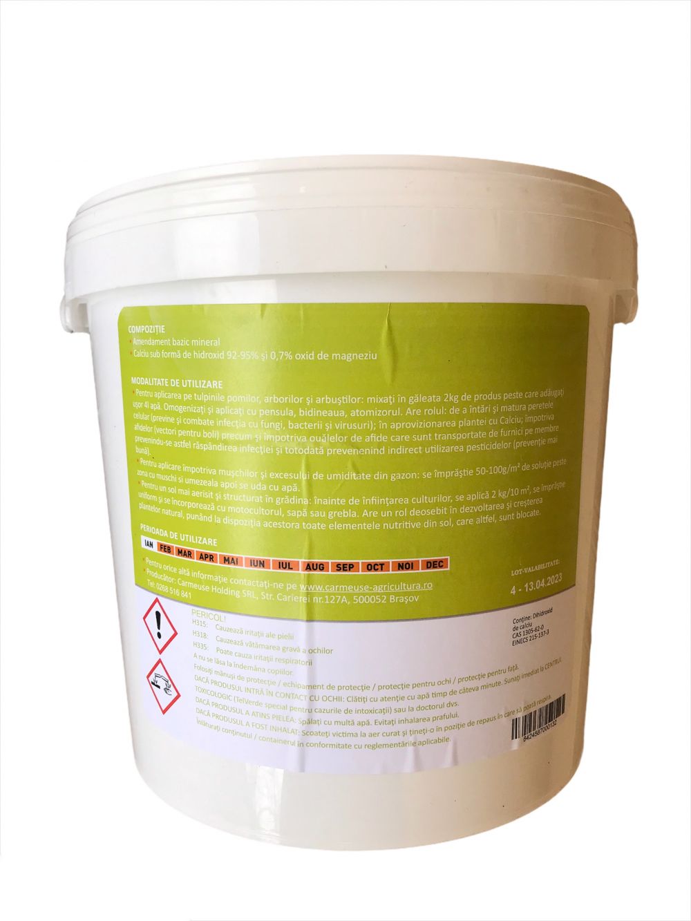 Pachet Ingrasamant Terracalco Garden  2KG + Biostimulator Albit 2 ML