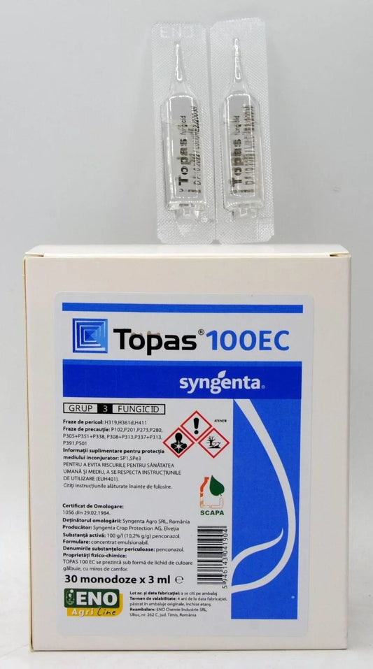 Fungicid TOPAS 100 EC -Syngenta, Sistemic