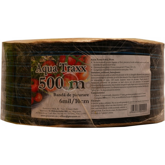 Banda de picurare Drip Tape Aqua-Traxx 16mm, 10cm, 500m