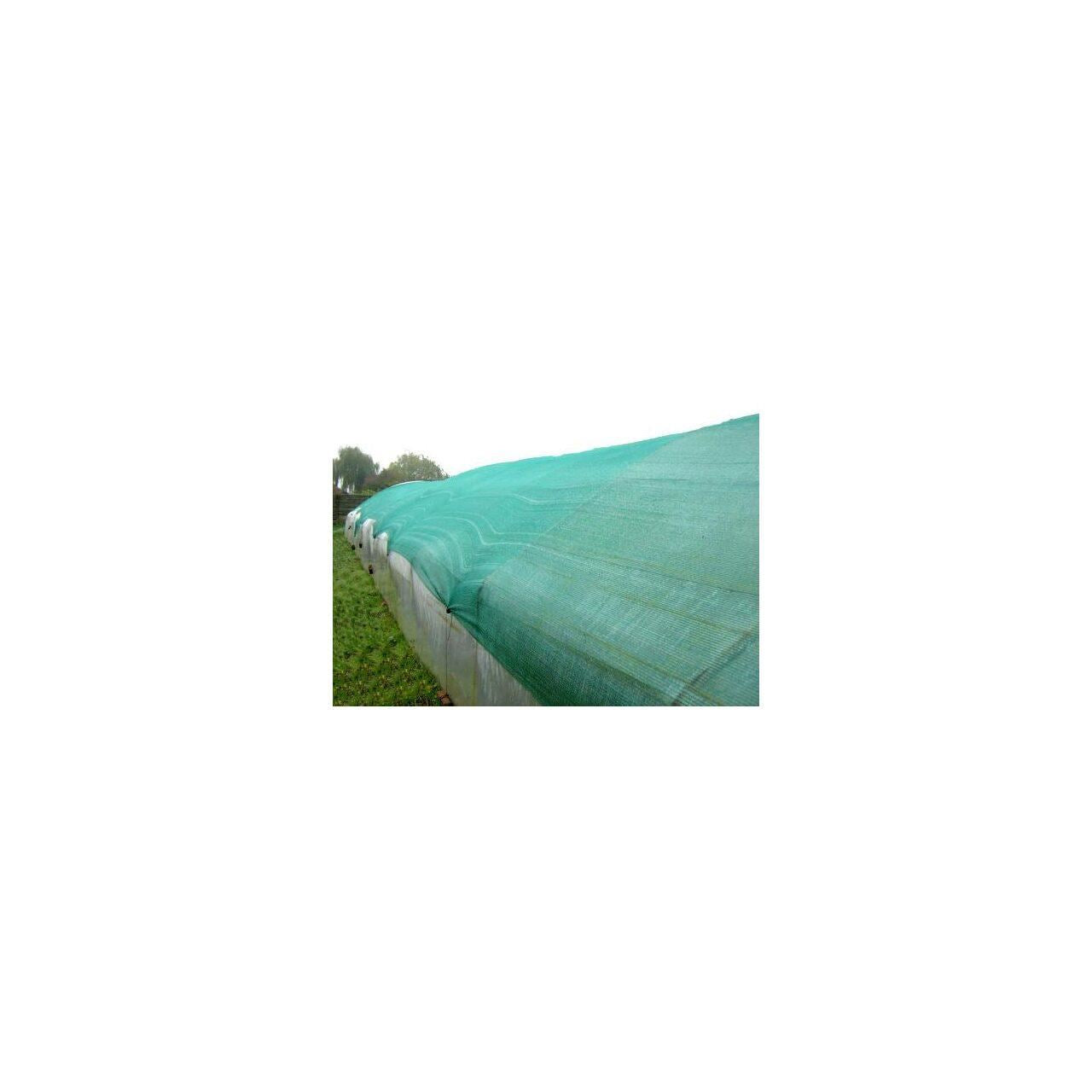 Plasa de umbrire, HDPE, 80 g/mp, grad de umbrire 80%, verde, 50x2 m
