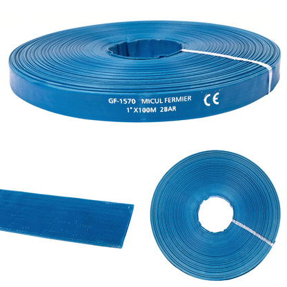 Furtun apa refulare Flat PVC 1'' 100m